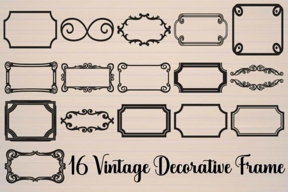 Download Vintage Decorative Frame - Vintage Collection