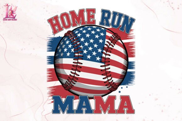 Download HOME RUN MAMA PNG - Premium Resources