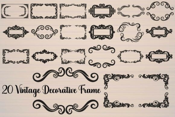 Download Vintage Decorative Frame - Vintage Collection