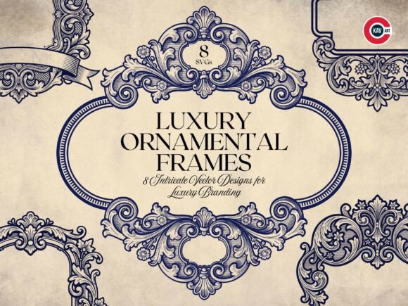 Download Vintage Ornamental Frame Vector Set - Vintage Collection