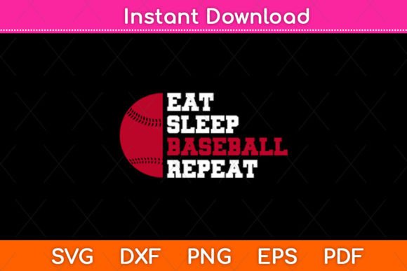 Download Vintage Baseball Player Eat Sleep - Vintage Collection