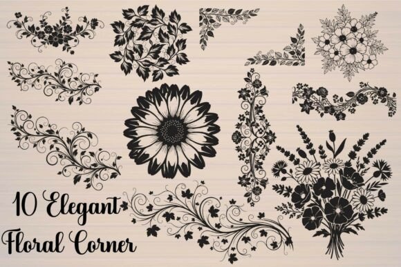 Download Vintage Floral Ornament - Vintage Collection